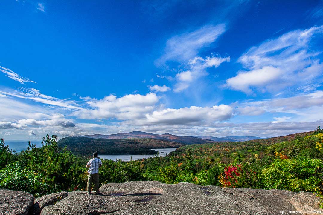 sunset rock catskill